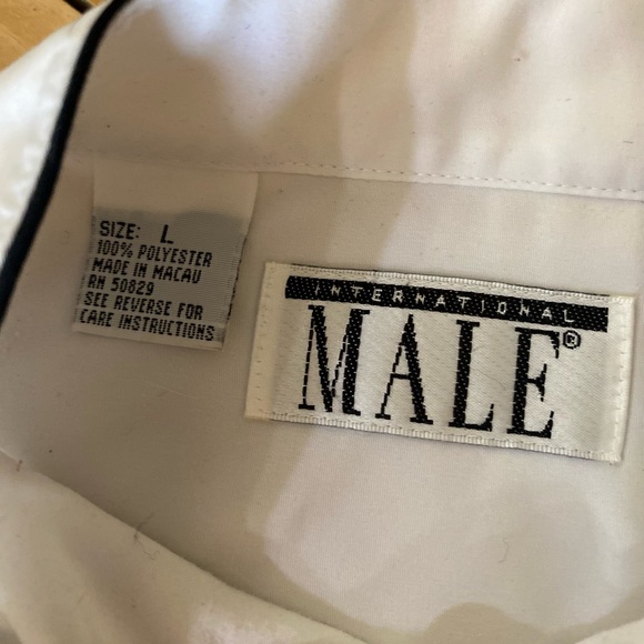 International Male Button Down Shirt size Large - Picture 5 of 8